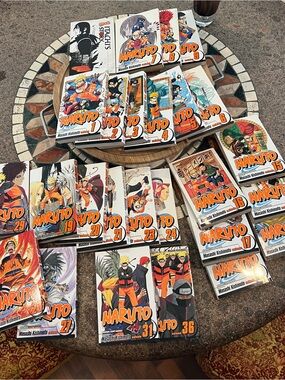 Naruto Manga Volumes Bulk Lot - Huge lot of 26 Naruto Manga Books